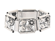 Jewellery, BRACELET, silver, in auction: General – Tuesday 12 May