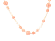 Jewellery, NECKLACE, cultured pearls approx. 2,5-3,8 mm, in auction: Lilla jewellery – Tuesday 24 March