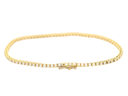 Jewellery - TENNIS BRACELET, 18K gold - View 2