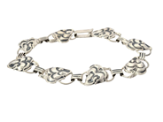 Jewellery, BRACELET, silver, in auction: General – Tuesday 31 March