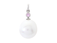 Jewellery - PEARL PENDANT, 18K white gold - View 1