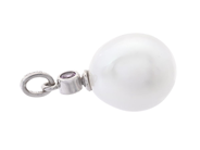 Jewellery - PEARL PENDANT, 18K white gold - View 2