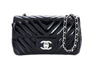 Accessories, BAG, CHANEL. Chevron Flap Bag, in auction: Fashionable – Thursday 23 April