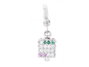 Jewellery - DETACHABLE PENDANT, 18K white gold - View 1