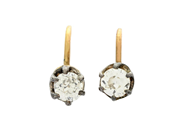 Jewellery, EARRINGS, 14K gold, in auction: Lilla jewellery – Tuesday 24 March