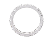 Jewellery - FULL ETERNITY RING, 18K white gold - View 2