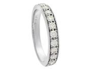 Jewellery - ETERNITY RING, 18K white gold - View 1