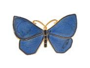 Jewellery, BROOCH, butterfly, in auction: General – Tuesday 31 March