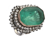 Jewellery - RING, 9K white gold - View 1