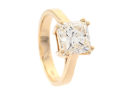 Jewellery - SOLITAIRE RING, 18K gold - View 1