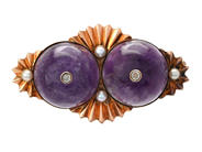 Jewellery - BROOCH, approx. 11 K gold - View 1