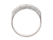 Jewellery - ETERNITY RING, 18K white gold - View 2