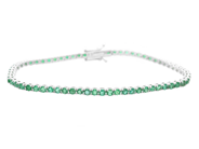 Jewellery - TENNIS BRACELET, 18K white gold - View 1