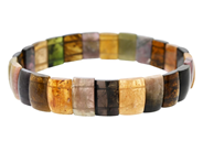 Jewellery, BRACELET, slices of tourmaline approx. 12 x 8 mm, in auction: Lilla jewellery – Tuesday 21 April