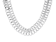 Jewellery, NECKLACE, fiskbenslänk, in auction: Lilla jewellery – Tuesday 24 March