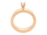 Jewellery - SOLITAIRE RING, 18K gold - View 2
