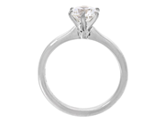 Jewellery - SOLITAIRE RING, 18K white gold - View 2