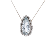 Jewellery - NECKLACE, 18K/14K white gold - View 1