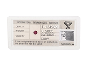 Gemstones, RUBY, oval-cut, in auction: Lilla jewellery – Tuesday 24 March