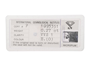 Gemstones - DIAMOND, brilliant cut - View 1