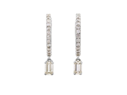 Jewellery - EARRINGS, 18K white gold - View 1