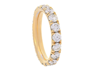 Jewellery - FULL ETERNITY RING, 18K gold - View 1