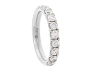 Jewellery - ETERNITY RING, platinum - View 1