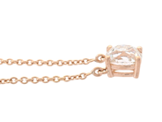 Jewellery - SOLITAIRE NECKLACE, 18K gold - View 2