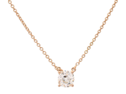 Jewellery - SOLITAIRE NECKLACE, 18K gold - View 1
