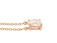 Jewellery - SOLITAIRE NECKLACE, 18K gold - View 2