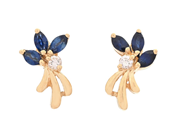 Jewellery, EARRINGS, 18K gold, in auction: Lilla jewellery – Tuesday 21 April
