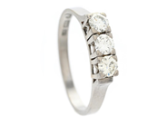 Jewellery - RING, 18K white gold - View 1