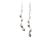 Jewellery - EARRINGS, silver-plated twig - View 1