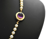 Jewellery - PEARL NECKLACE, cultured pearls approx. 4,0 x 8,5 mm - View 2