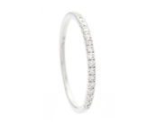 Jewellery - ETERNITY RING, 18K white gold - View 1