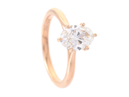Jewellery - SOLITAIRE RING, 18K gold - View 1