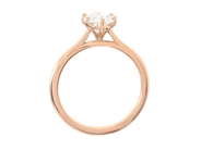 Jewellery - SOLITAIRE RING, 18K gold - View 2