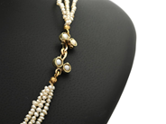 Jewellery - PEARL NECKLACE, 3 - strand - View 2