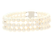 Jewellery, PEARL BRACELET, cultured freshwater pearls, in auction: Lilla jewellery – Tuesday 24 March