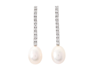 Jewellery, PEARL EARRINGS, 18K white gold, in auction: Classic – Saturday 21 March