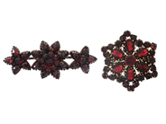 Jewellery, JEWELLERY SET, 2 items brooches, in auction: General – Tuesday 12 May