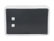 Gemstones, 2 PCS DIAMONDS, asscher cut, in auction: Lilla jewellery – Tuesday 24 March