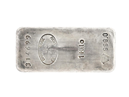 Silverware, BAR, silver bar, in auction: Lilla jewellery – Tuesday 21 April