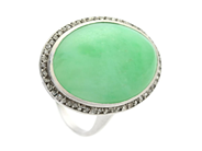 Jewellery, RING, 18K vitguld/platina, in auction: Classic – Saturday 21 March