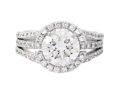 Jewellery - RING, 18K white gold - View 3