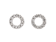 Jewellery, EARRINGS, 18K white gold, in auction: Lilla jewellery – Tuesday 21 April