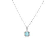 Jewellery - PENDANT/CHAIN, 18K white gold - View 1