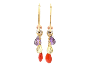 Jewellery - EARRINGS, 18K three-coloured gold - View 1