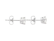 Jewellery - SOLITAIRE EARRINGS, 18K white gold - View 2