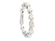 Jewellery, ETERNITY RING, 18K white gold, in auction: Lilla jewellery – Tuesday 21 April